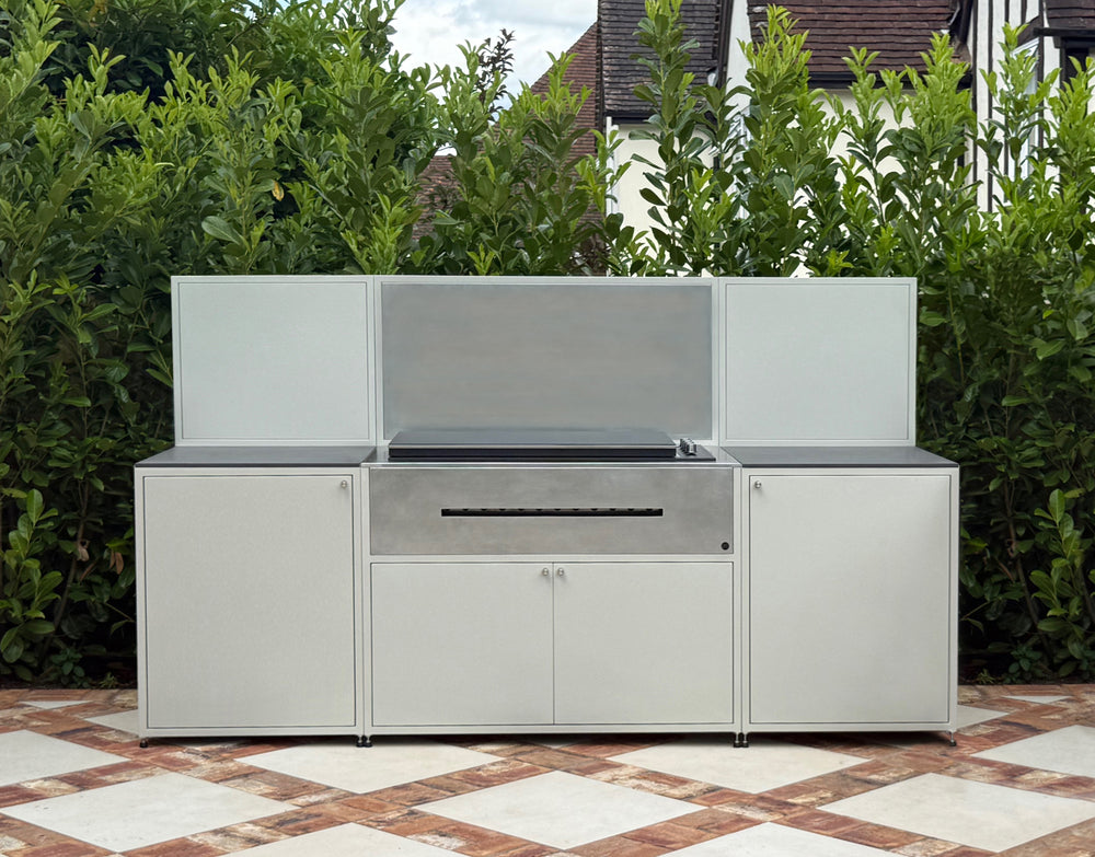EO Chroma Modular Outdoor Kitchen with Built in Bull BBQ