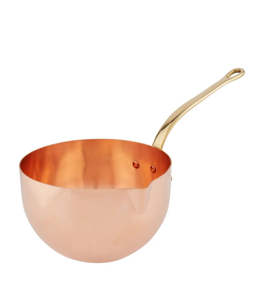 Ruffoni Historia Hammered Copper Zabaglioni Pan 20cm