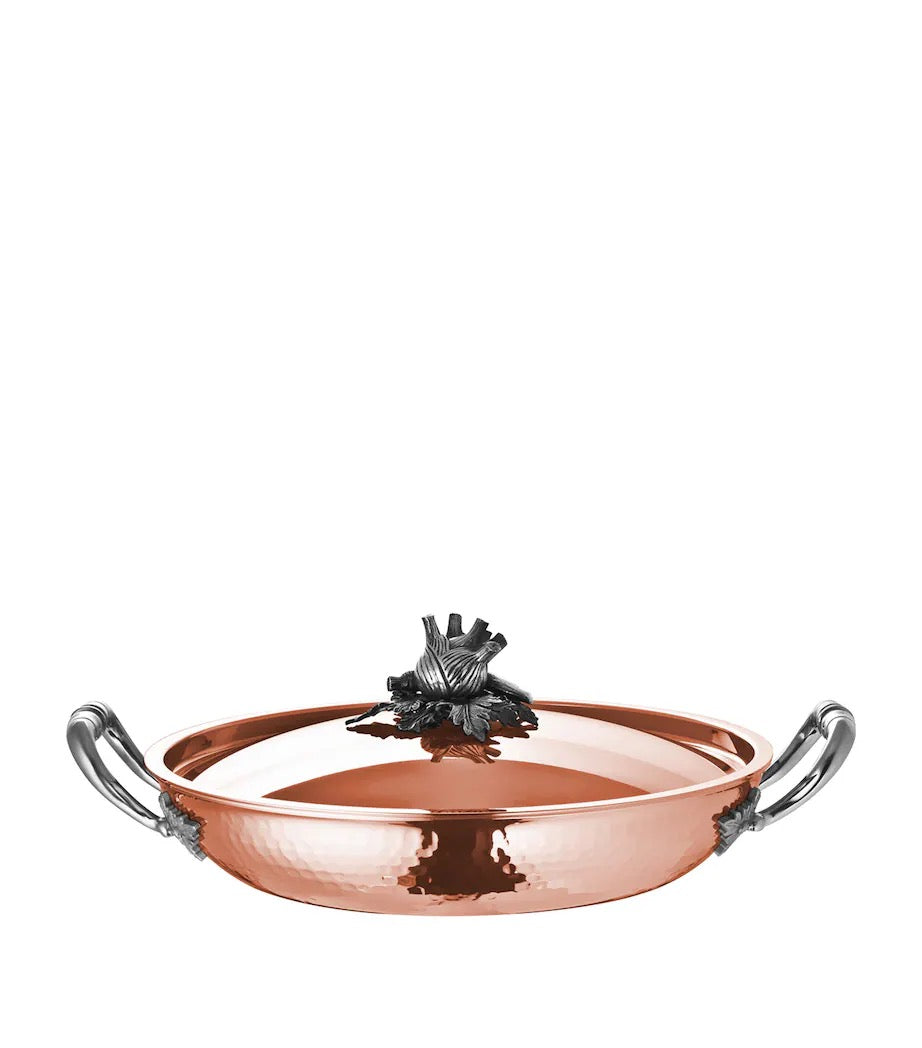 Ruffoni Opus Cupra Copper Serving Pan 30cm with Lid