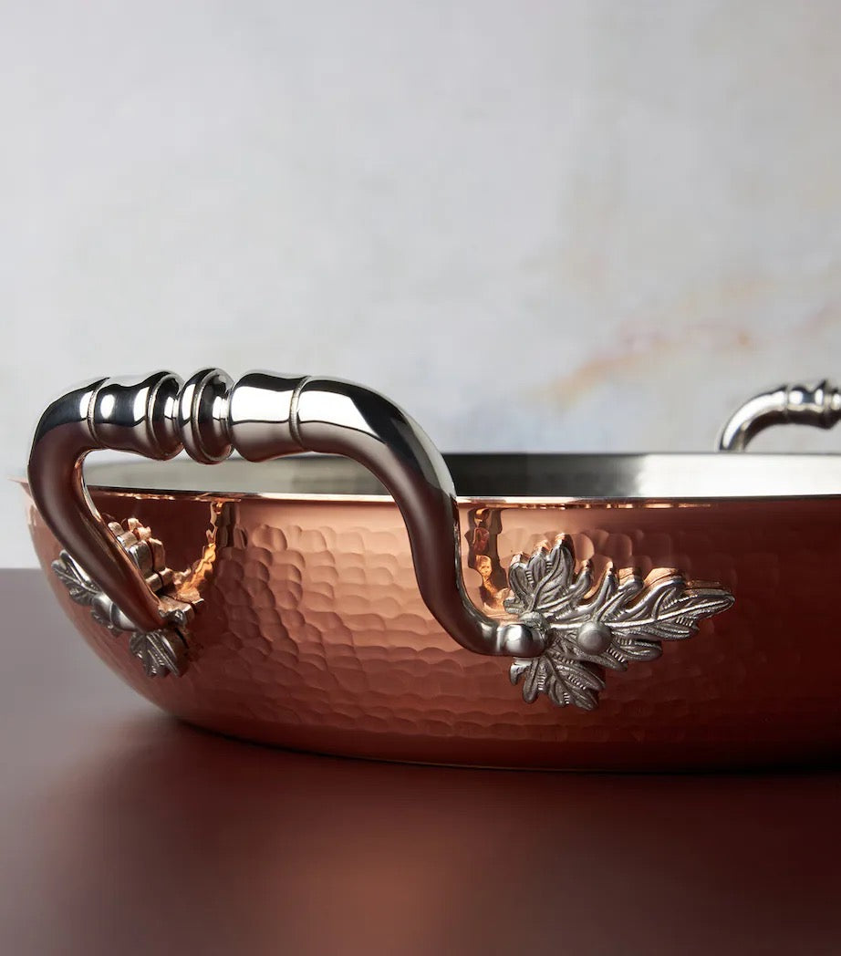 Ruffoni Opus Cupra Copper Serving Pan 30cm with Lid