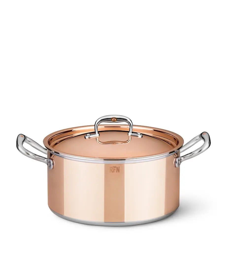 Ruffoni Con Classe Copper & Stainless Steel Stockpot 24cm