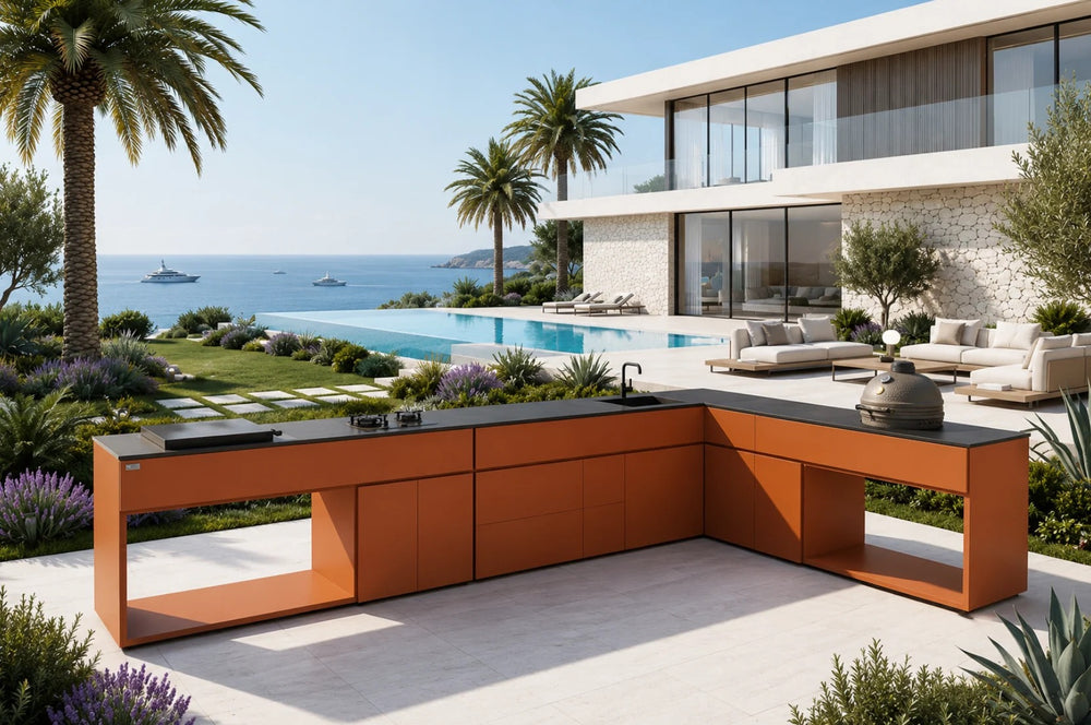 Grillionaire Mandarin Grade IV Powder-Coated Aluminium Outdoor Kitchen