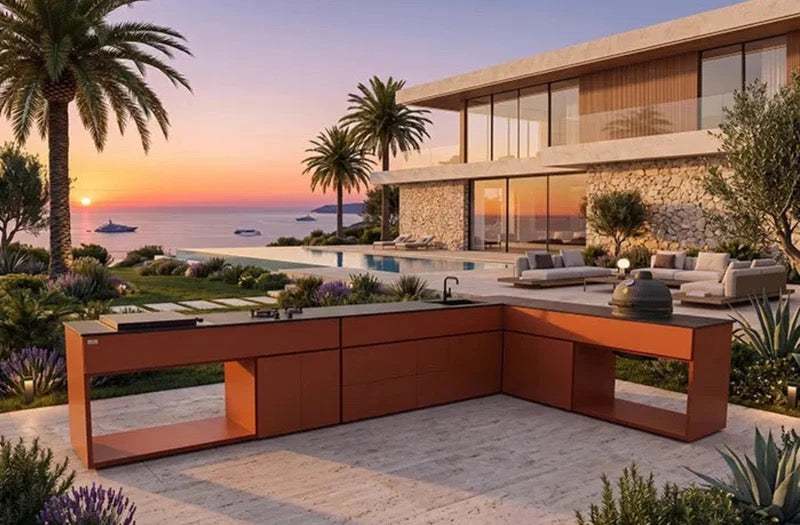 Grillionaire Mandarin Grade IV Powder-Coated Aluminium Outdoor Kitchen