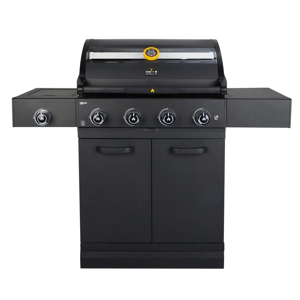 GRLLR Prime G4S Stainless Steel Gas Barbecue with Side Burner
