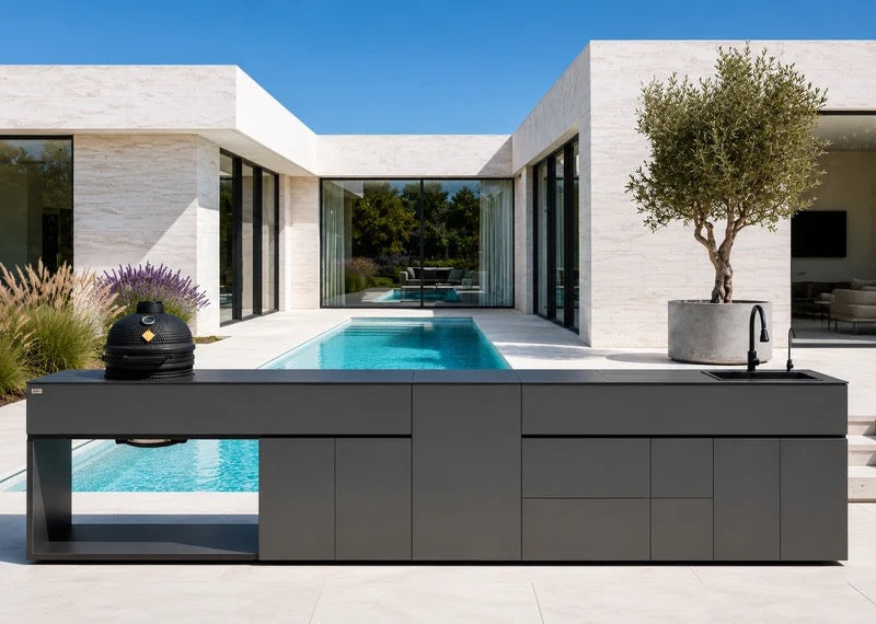 Grillionaire Urban Grade III Aluminium Outdoor Kitchen, Powder-Coated Finish