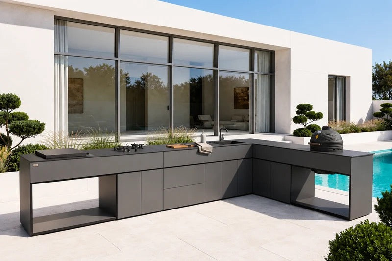 Grillionaire Urban Grade IV Aluminium Outdoor Kitchen, Powder-Coated Finish