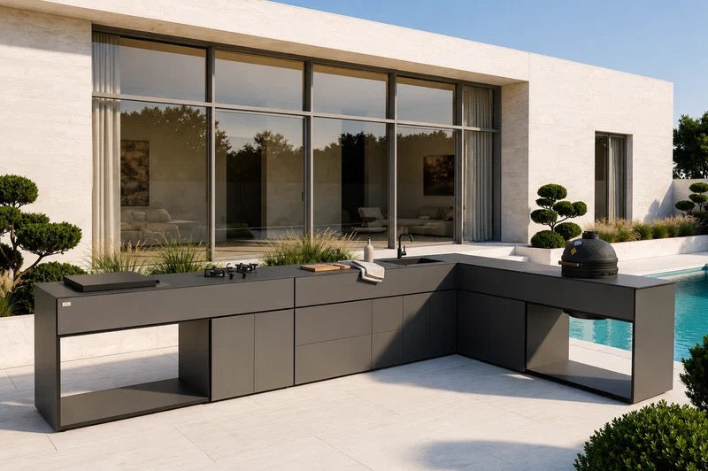 Grillionaire Urban Grade IV Aluminium Outdoor Kitchen, Powder-Coated Finish