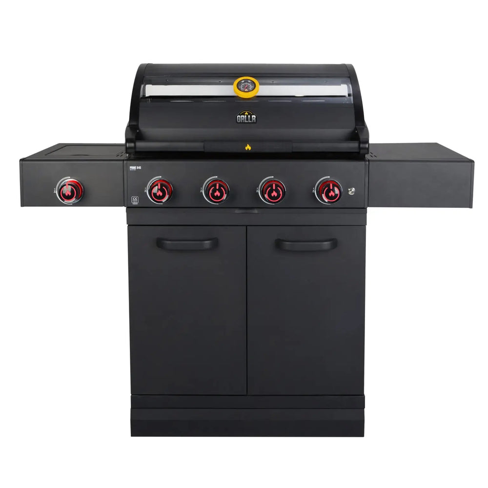 GRLLR Prime G4S Stainless Steel Gas Barbecue with Side Burner