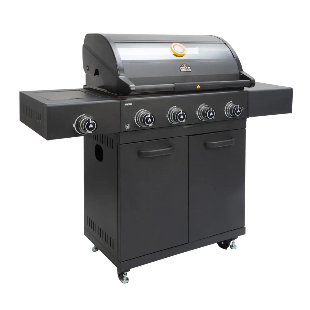 GRLLR Prime G4S Stainless Steel Gas Barbecue with Side Burner