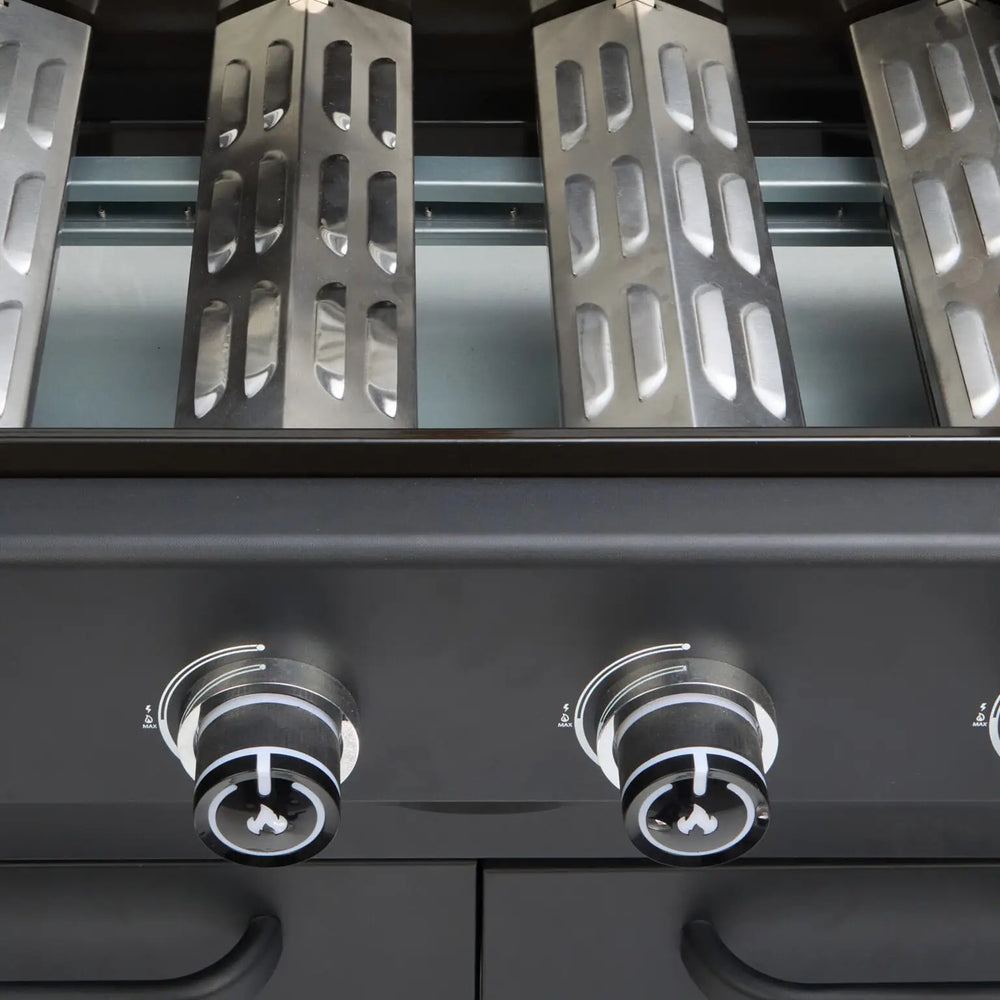GRLLR Prime G4S Stainless Steel Gas Barbecue with Side Burner