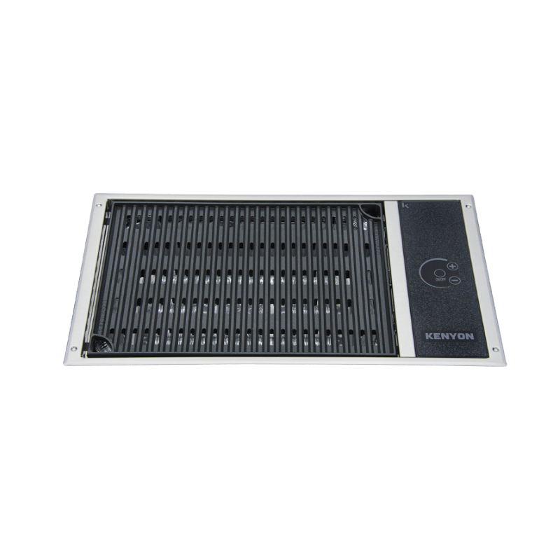 Kenyon No Lid Electric Grill Stainless Steel Touch Control