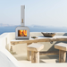 Lifestyle shot of Midtherm pizza oven