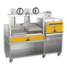 Mibrasa Double Parrilla Open Grill GMB130 + HMB75 Compact Oven in yellow