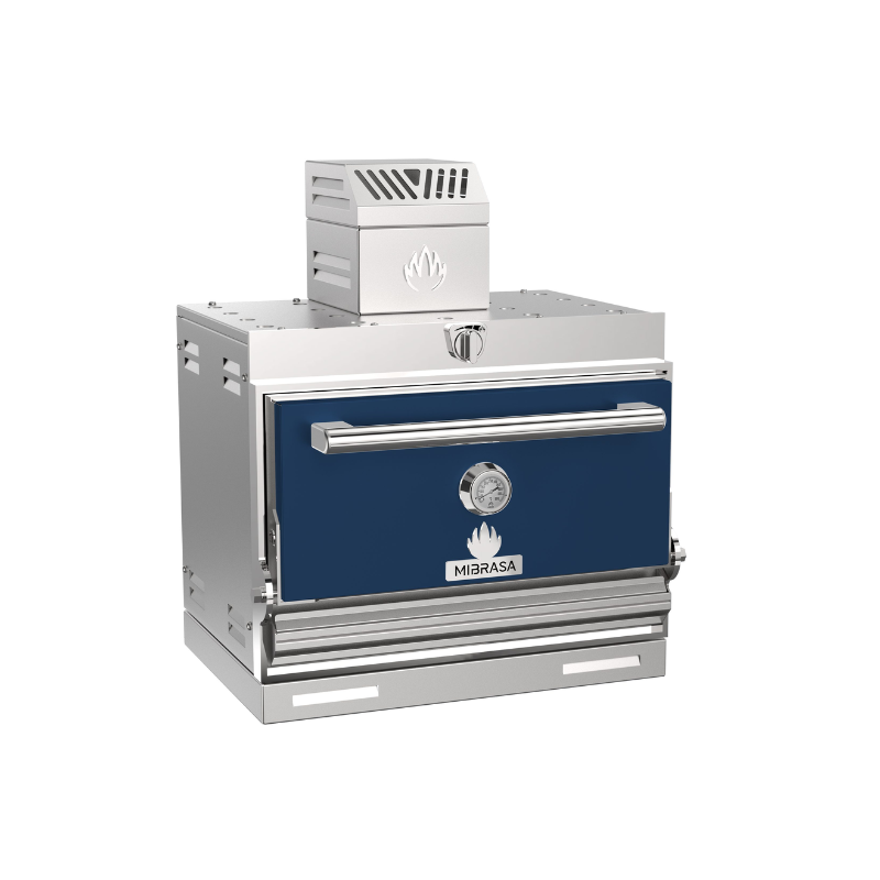 Mibrasa HMB Mini Worktop Charcoal Oven in blue