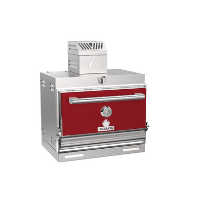 Mibrasa HMB Mini Worktop Charcoal Oven in red