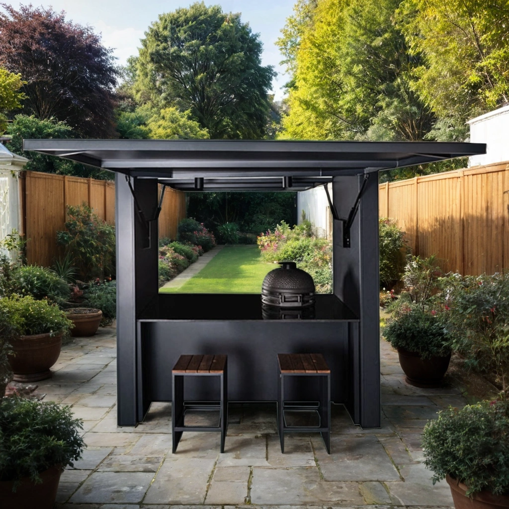Grillandia Aluminum Kamado Cabana in Anthracite