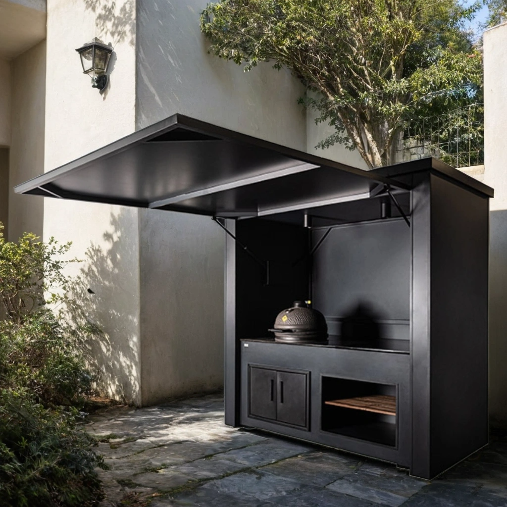Grillandia Aluminum Kamado Cabana in Anthracite