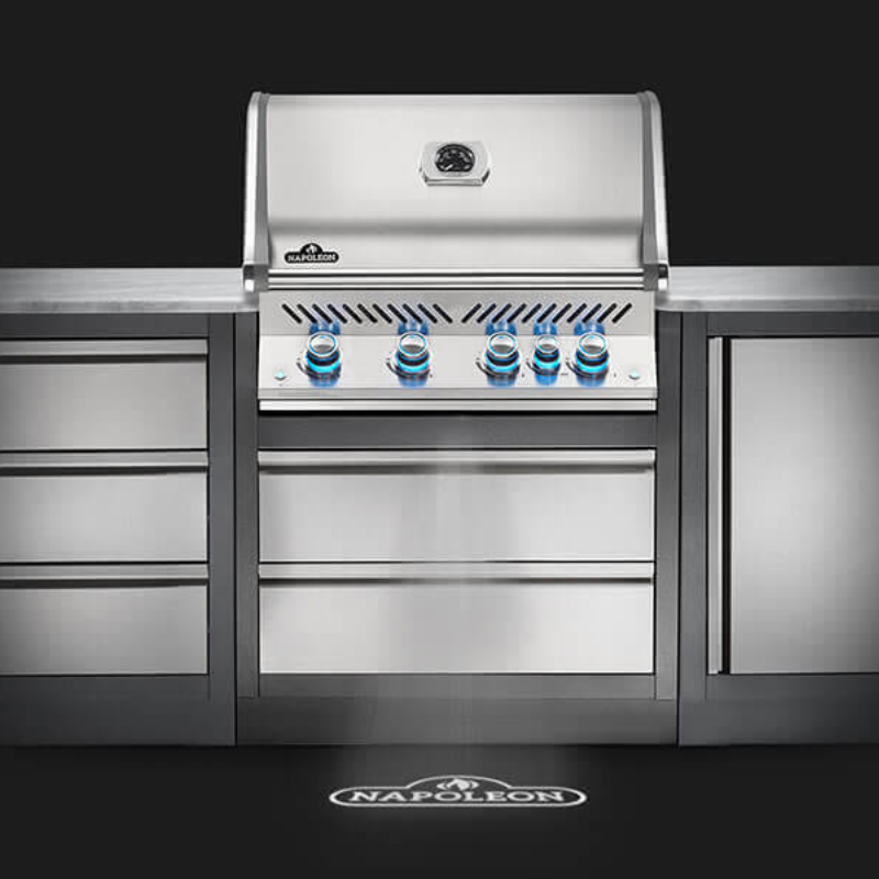 Napoleon Built-in Prestige® PRO 500 RB BBQ with Infrared Rear Burner