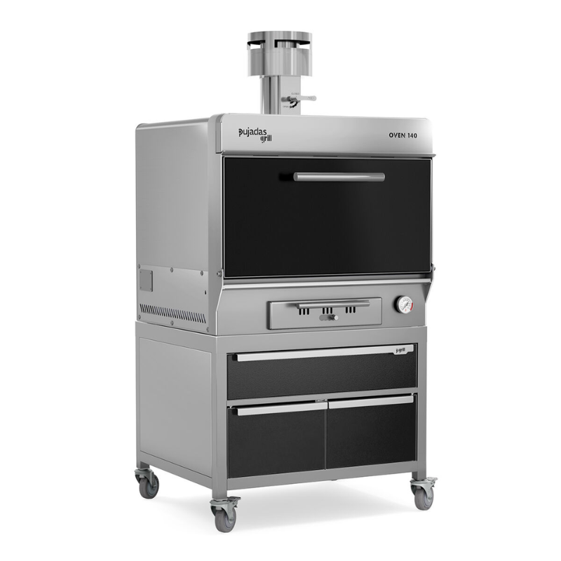 Pujadas Premium 100kg Black Charcoal Oven