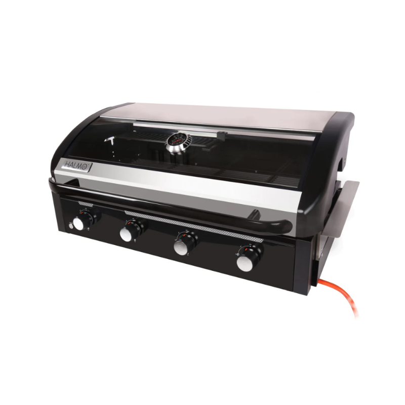 Side view of Halmo grill