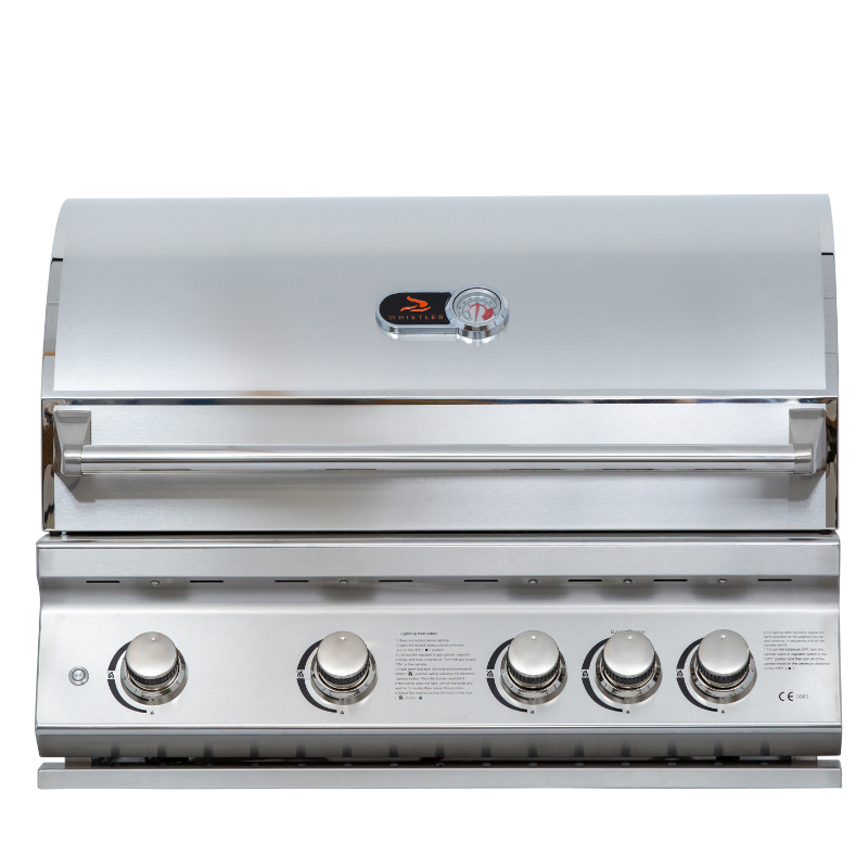 Silver front view of Whistler Buford 4 Grill