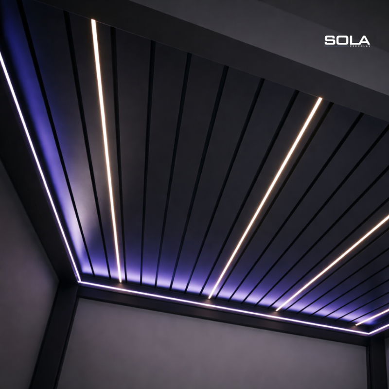 SOLA Luxe Aluminum Bioclimatic Pergola