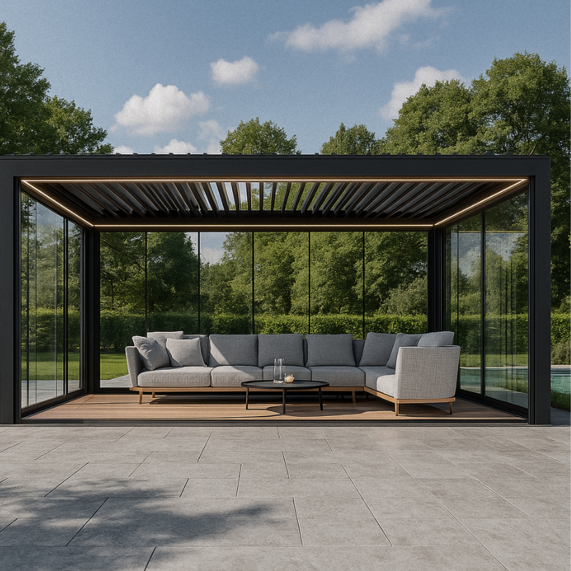 SOLA Luxe Aluminum Bioclimatic Pergola