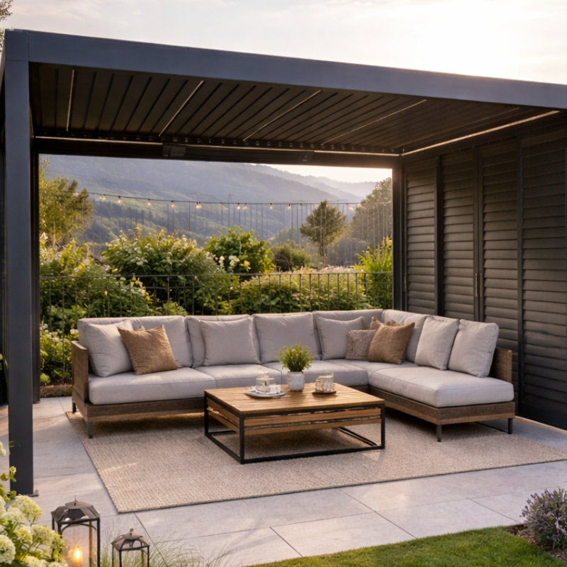 Sola Pro Aluminum Bioclimatic Pergola