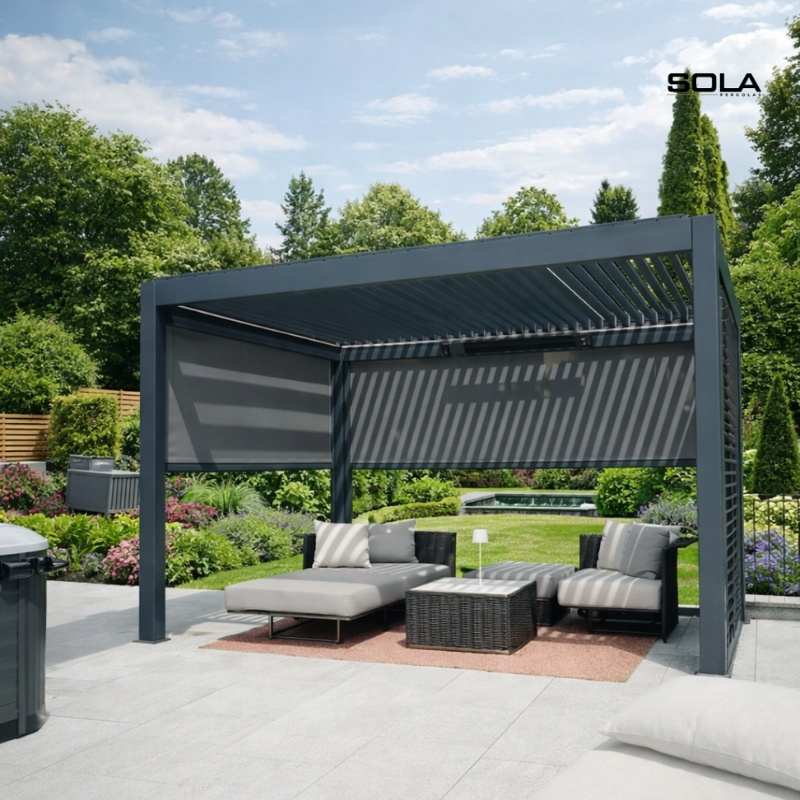 Sola Pro Aluminum Bioclimatic Pergola