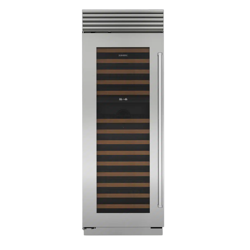 Sub-Zero ICBCL3050W 76.2cm Stainless Steel Built-in Wine Storage