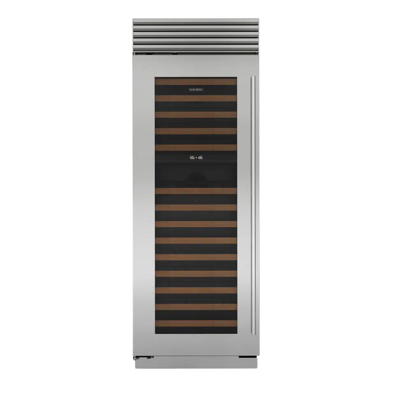 Sub-Zero ICBCL3050W 76.2cm Stainless Steel Built-in Wine Storage