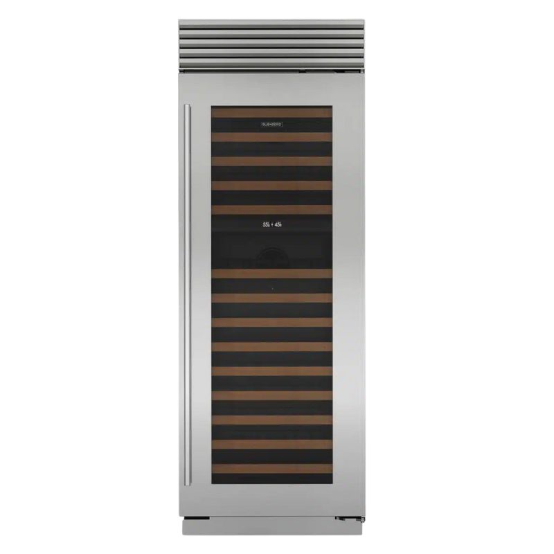 Sub-Zero ICBCL3050W 76.2cm Stainless Steel Built-in Wine Storage