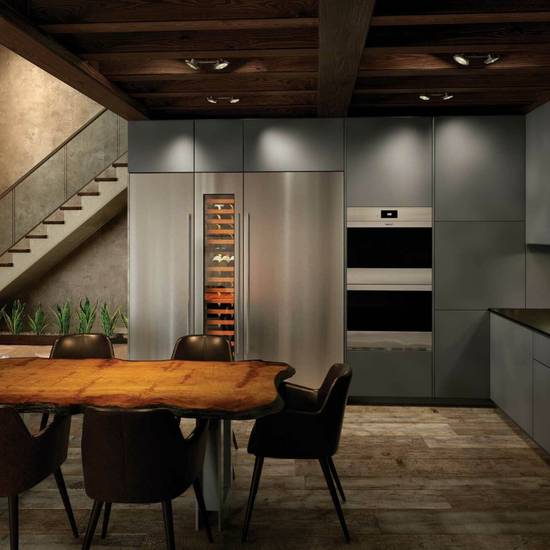 Sub-Zero ICBCL3050W 76.2cm Stainless Steel Built-in Wine Storage