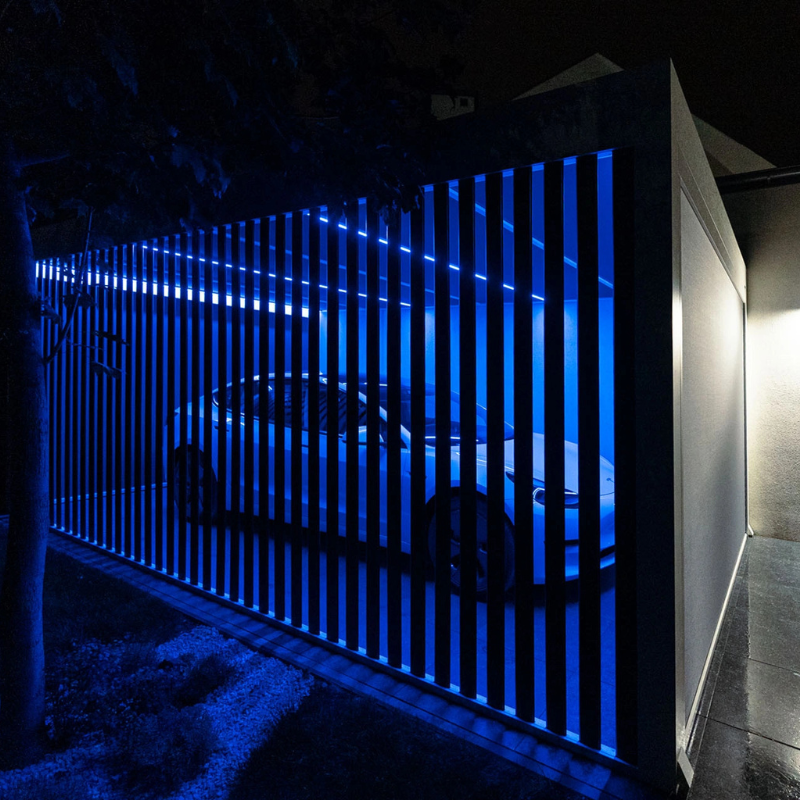 Tarasola Aluminum Carport with Utility Room