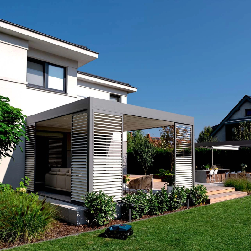 Tarasola Cubic Aluminum Pergola