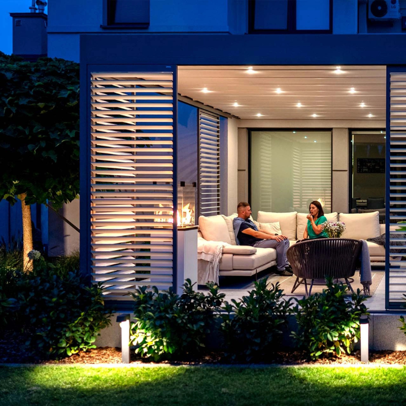 Tarasola Cubic Aluminum Pergola