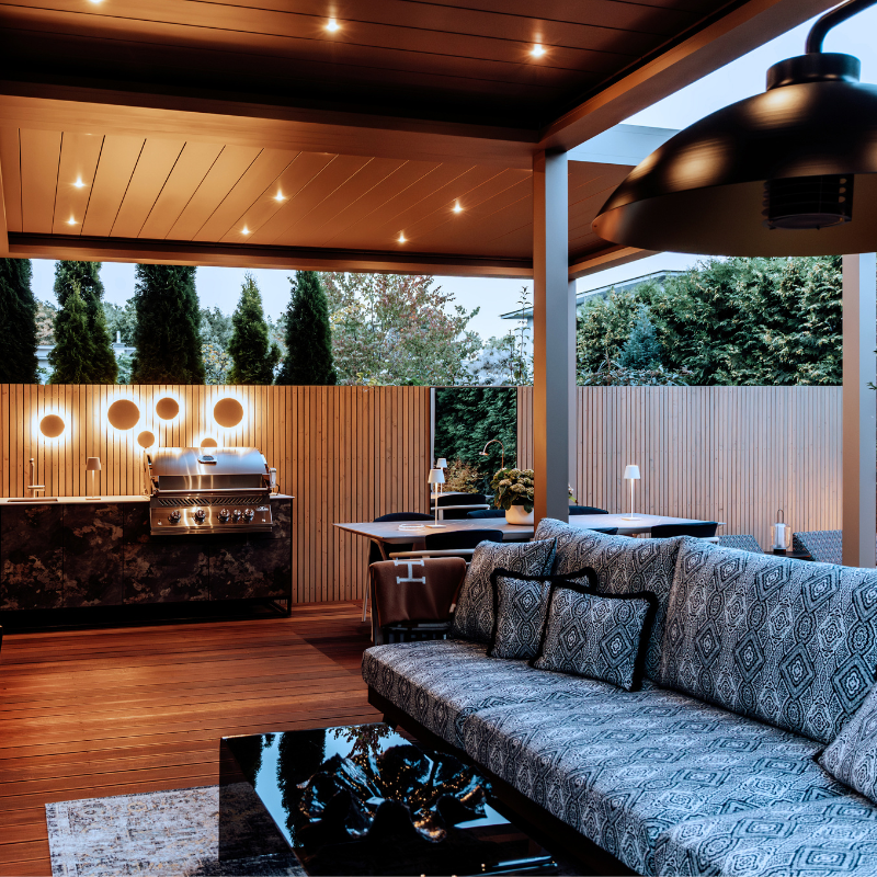 Tarasola Technic New Bioclimatic Pergola 3M Width X 3M Projection I Free Standing Pergola