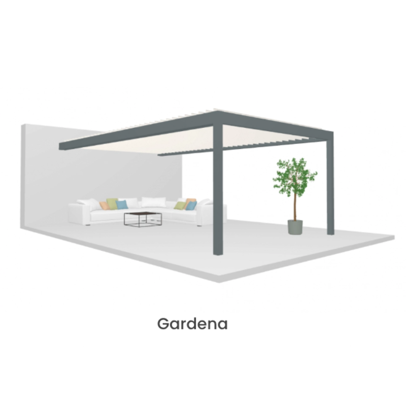 Tarasolar Technic View with Retractable Louvered Roof