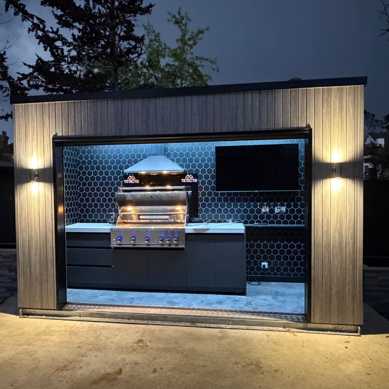 NMG l The Grill Pod for BBQ's and Modular Outdoor Kitchens