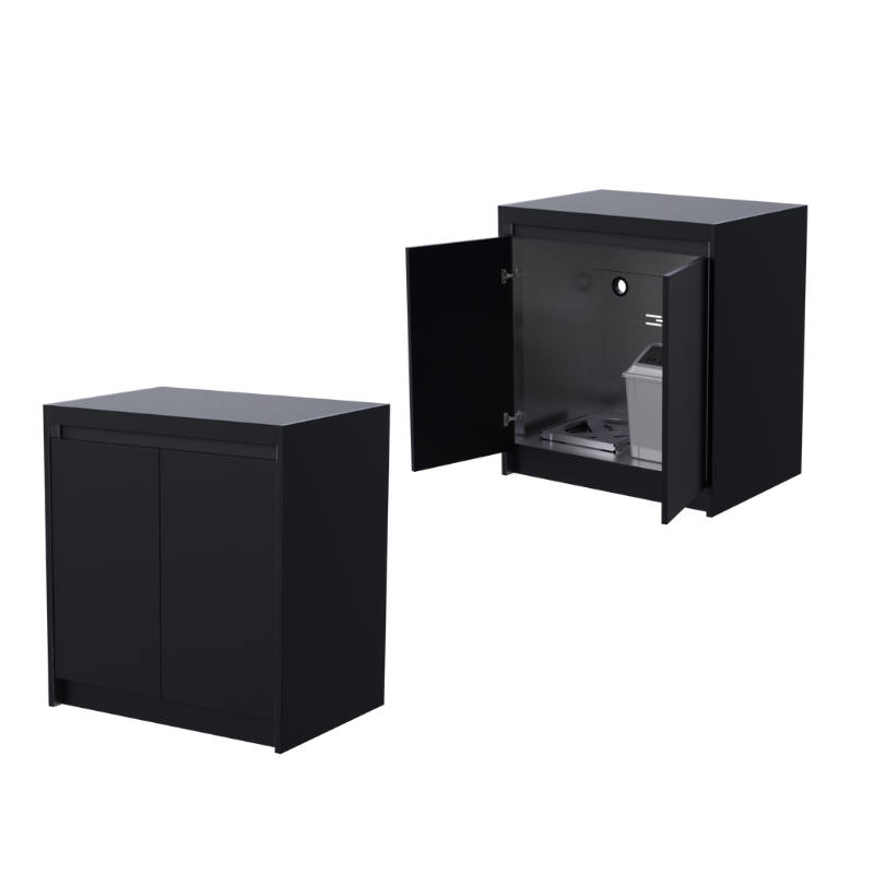 Whistler Fairford Premium Outdoor Kitchen Cabinet – 80cm Gas Bottle & Bin Storage