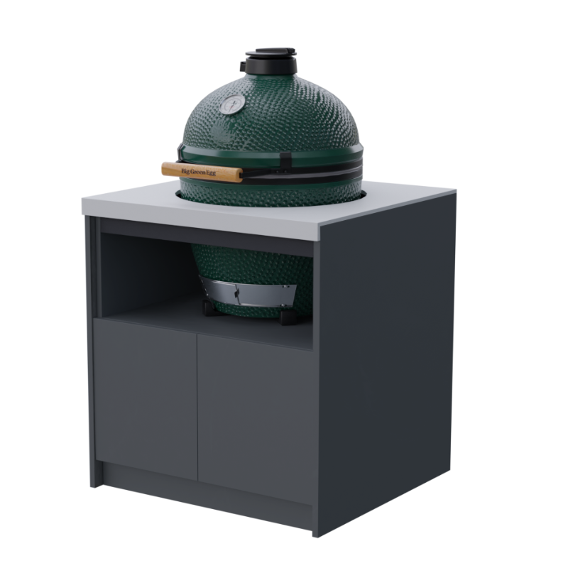 Whistler Fairford Grey Outdoor Kitchen with Burford 5-Burner BBQ | 3.1m x 5.1m.