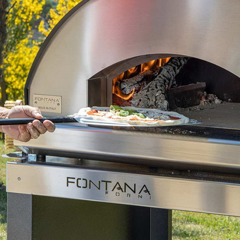Fontana Margherita Dual Fuel Pizza Oven in Anthracite