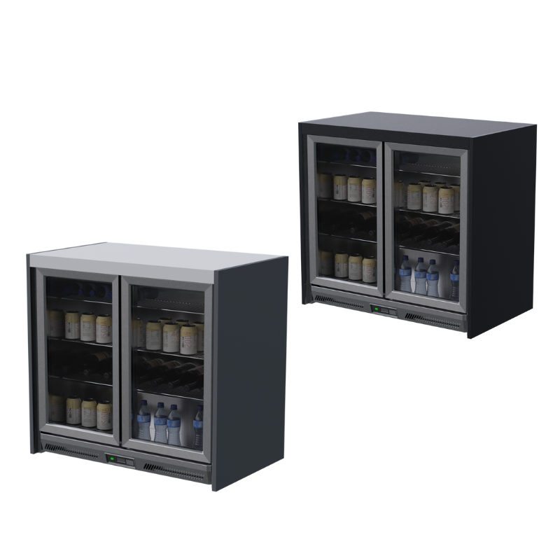 Whistler Fairford Premium 4.5M Black Outdoor Kitchen with Burford 5-Burner BBQ