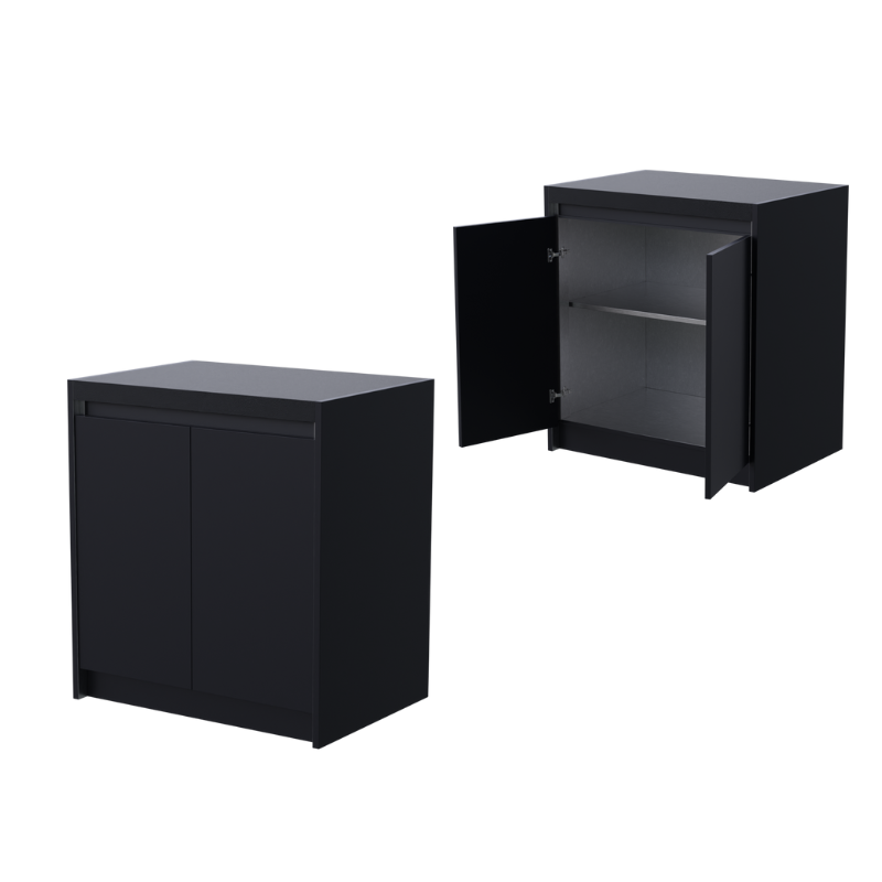Whistler Fairford 5M Full-Length Black Outdoor Kitchen Modular Setup