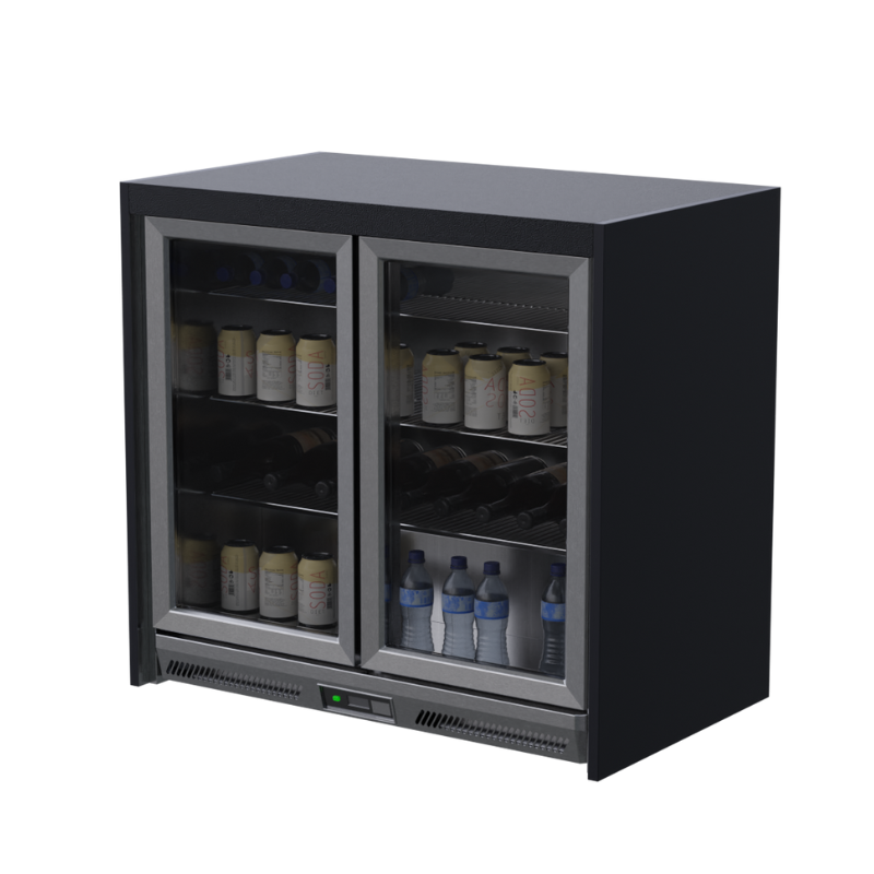 Whistler Fairford 5M Full-Length Black Outdoor Kitchen Modular Setup