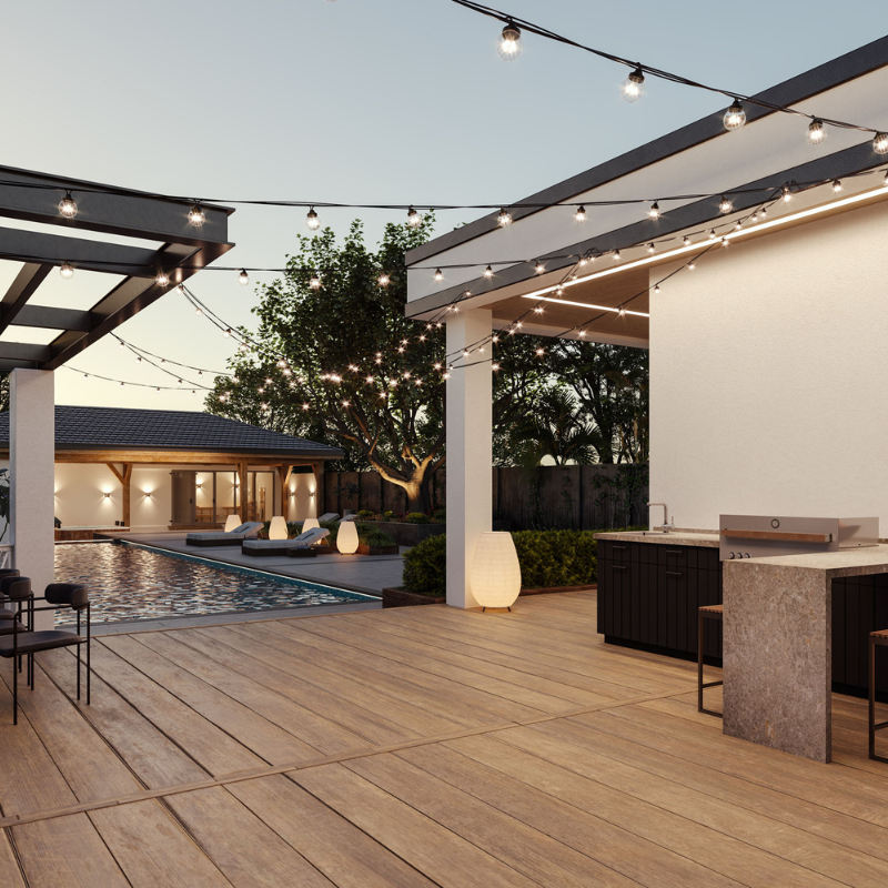 Cubic C4 Style Outdoor Kitchen
