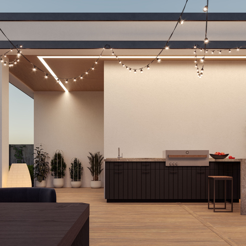 Cubic C4 Style Outdoor Kitchen