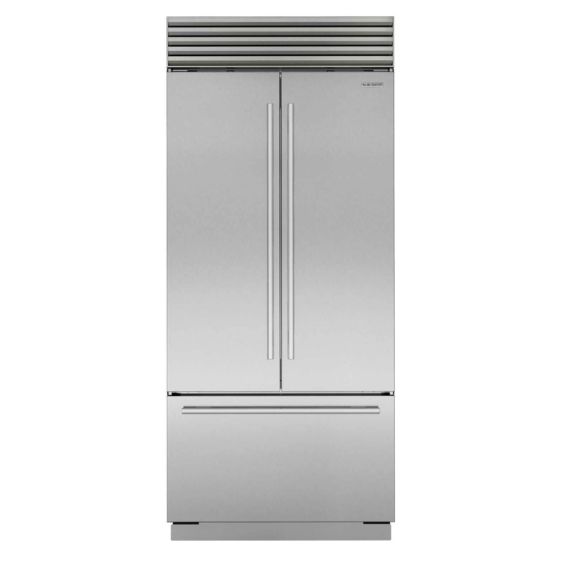 Sub-Zero & Wolf ICBCL3650UFDID French Door Refrigerator & Freezer with Internal Ice & Water Dispenser
