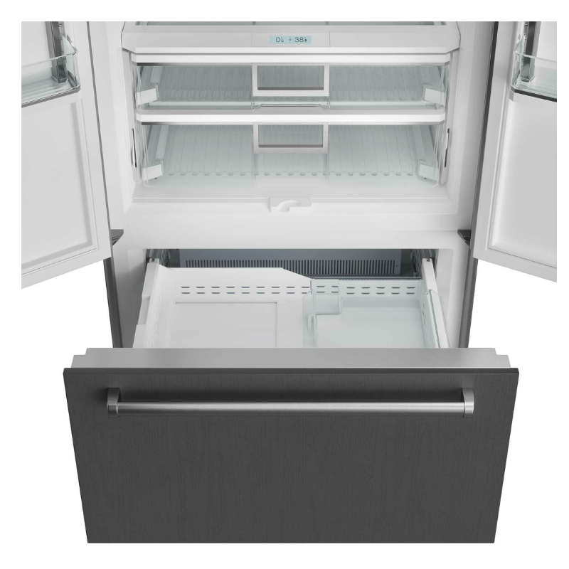 Sub-Zero & Wolf ICBCL3650UFDID French Door Refrigerator & Freezer with Internal Ice & Water Dispenser