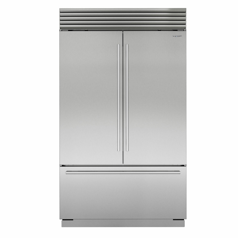 Sub-Zero & Wolf ICBCL4850UFDID French Door Refrigerator and Freezer with Internal Ice & Water Dispenser